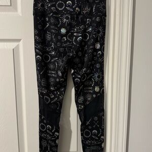 Zumba Fitness Black Graphic Leggings